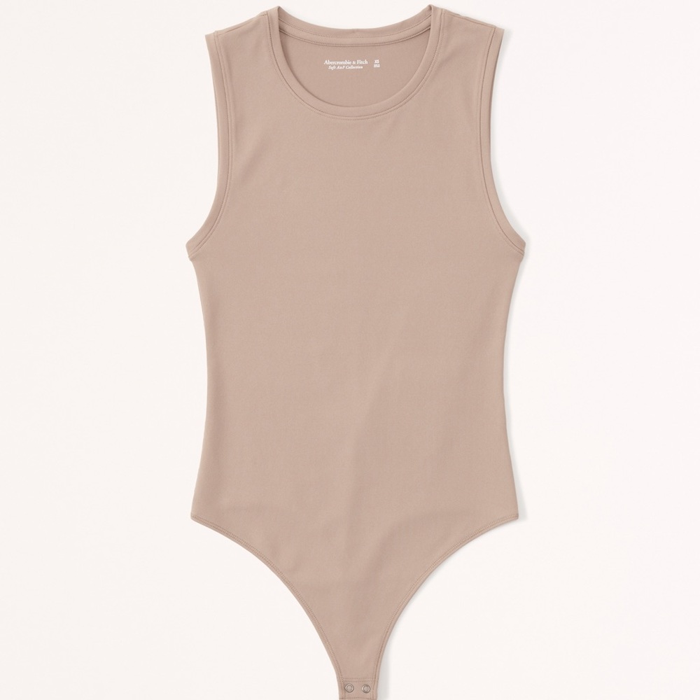 Abercrombie and Fitch Brown Seamless Bodysuit